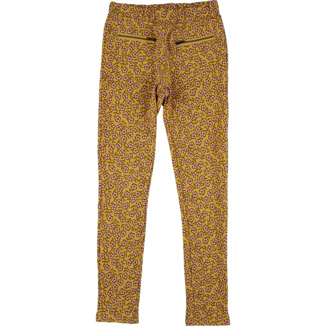 Jeggings chaud - Très bon état moutarde;rose <span itemprop=