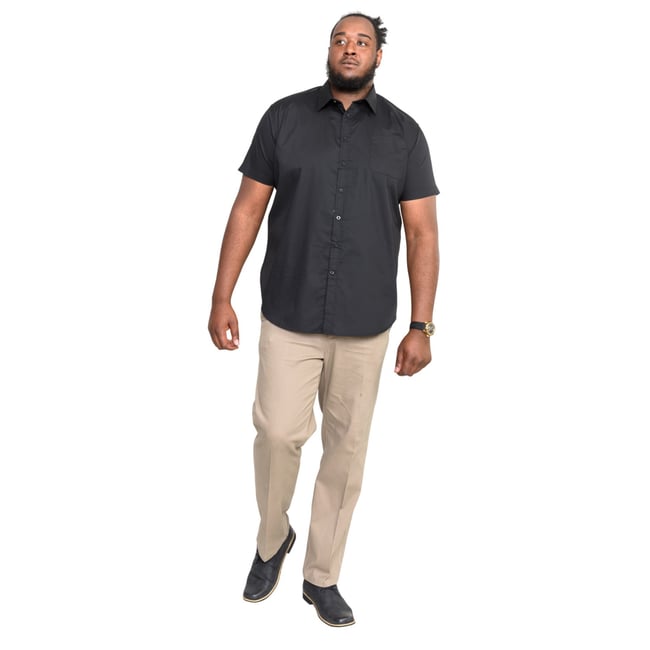 Chemise AERON KINGSIZE noir <span itemprop=