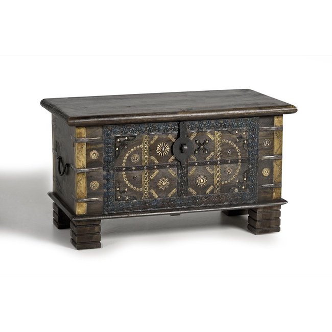 Coffre bronze Couleur marron <span itemprop=