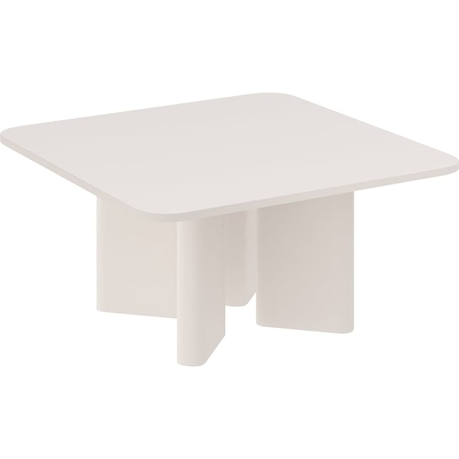 Table basse carrée en bois, Collection RALLITY - RECOLLECTION