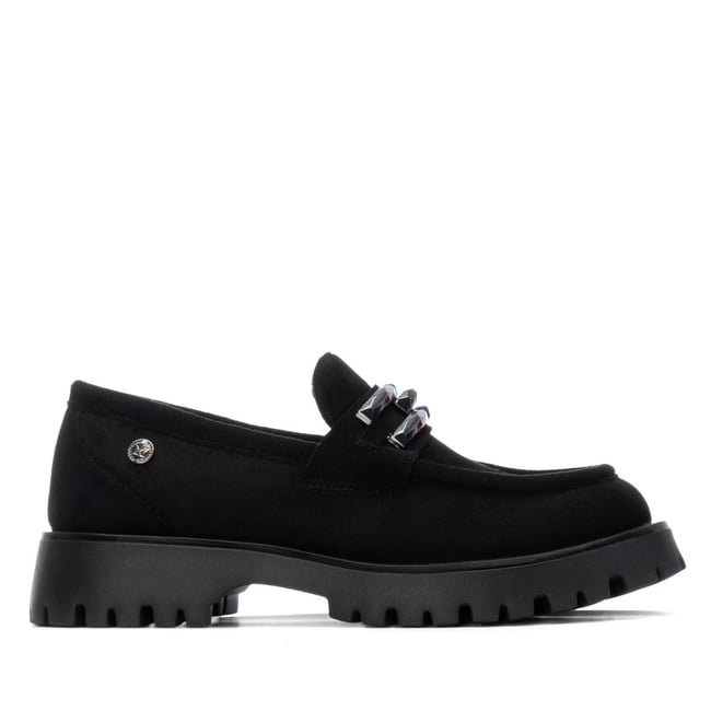 Chaussure Mocassin Plaine Décontractée noir <span itemprop=