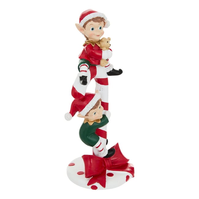 LUTIN RESINE SUCRE ORGE H23 Couleur multicolore <span itemprop=