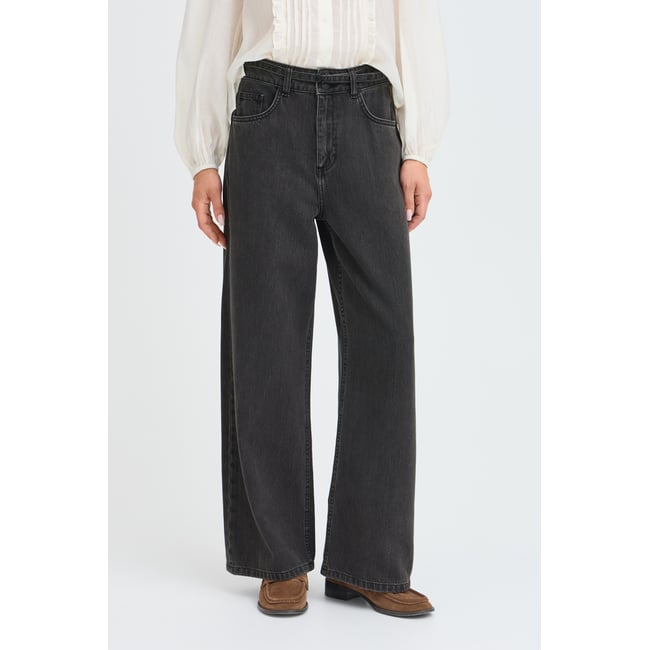 Jeans noir black denim <span itemprop=