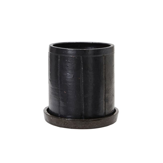 Cache-pot Julian Couleur marron <span itemprop=