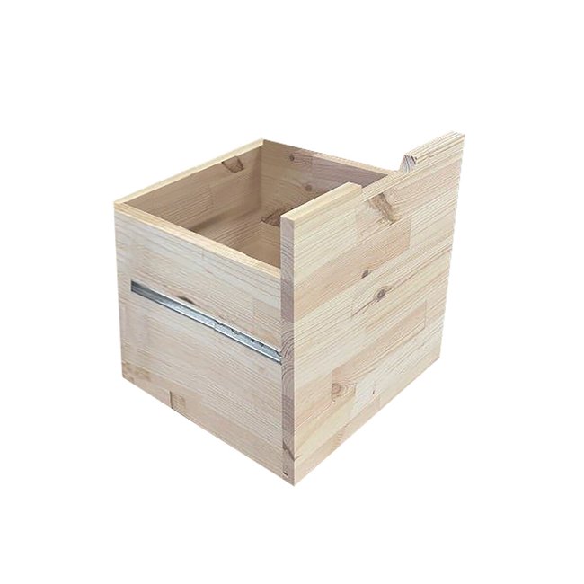 Drawer Germain, untreated pine, EUROPE & NATURE