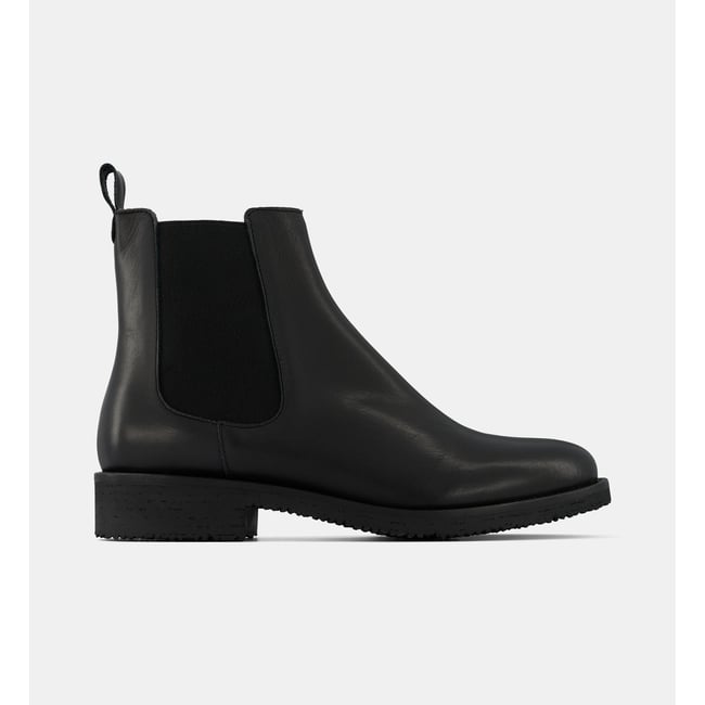 Bottines chelsea plates camille cuir - GALERIES LAFAYETTE