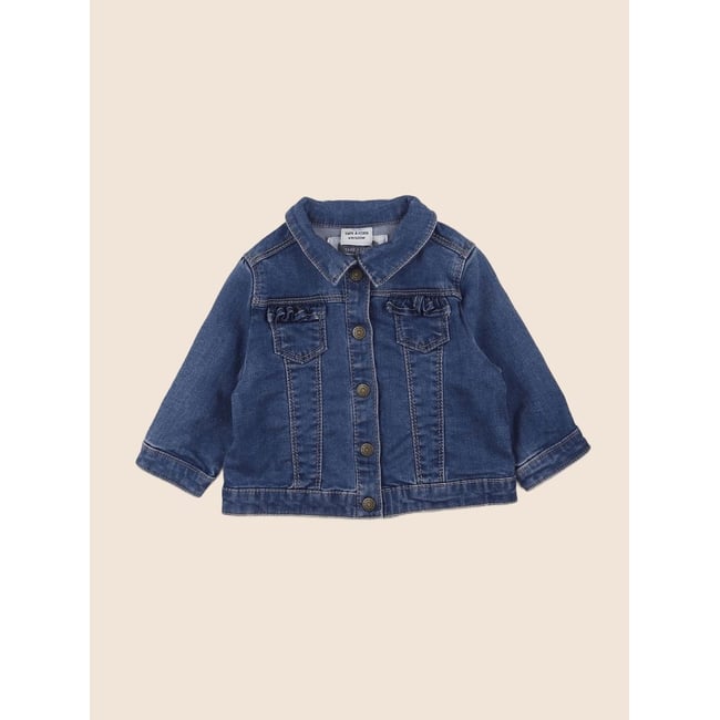 Veste - Très bon état bleu <span itemprop=