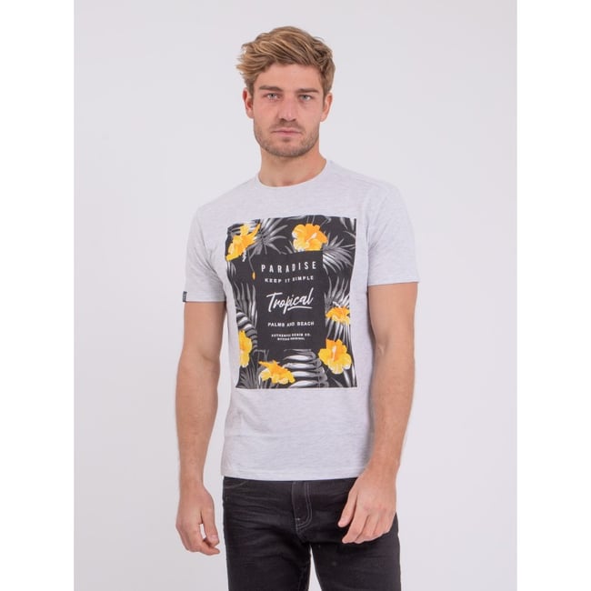 T-shirt Manches Courtes Col Rond Pur Coton Noctavio - RITCHIE