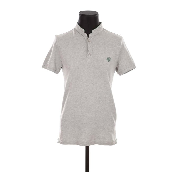 Polo en coton - Très Bon État gris <span itemprop=