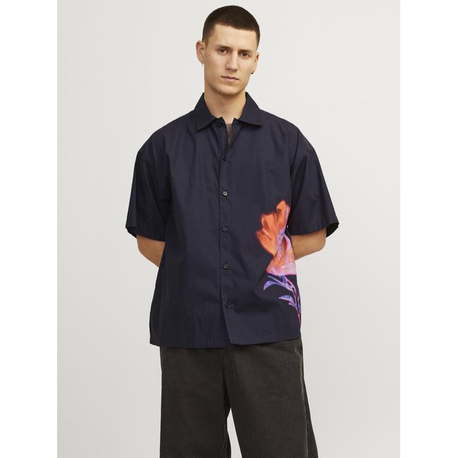 Chemise navy blazer <span itemprop=