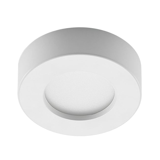 Plafonnier en aluminium moderneLED, Edwina Couleur blanc <span itemprop=