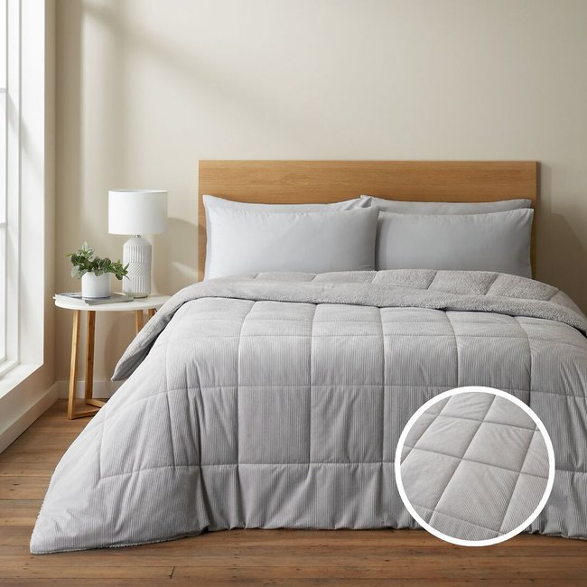 Cosy Cord Coverless Duvet 6.5 Tog - CATHERINE LANSFIELD