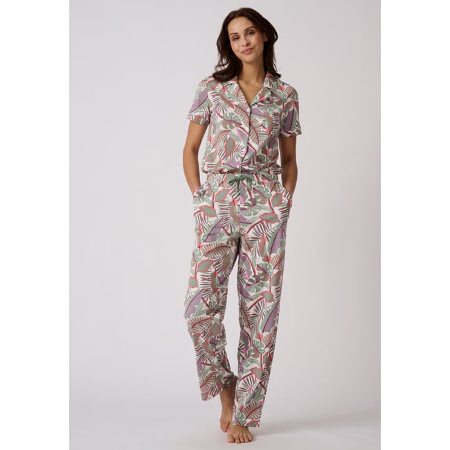 Pantalon de pyjama en maille jersey pur coton - DAMART