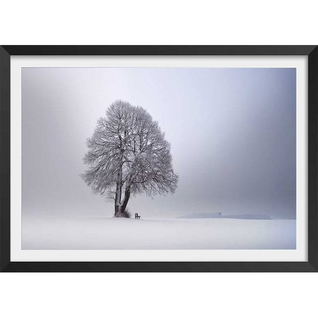 Affiche paysage Lumière d' hiver - HEXOA