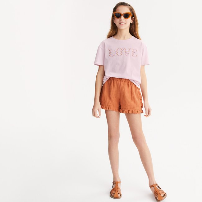 Shorts de gasa de algodón - LA REDOUTE COLLECTIONS