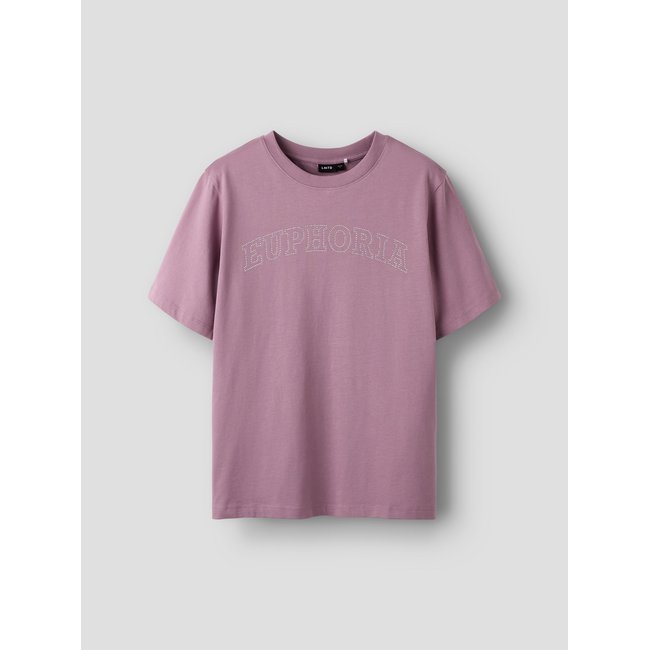 T-Shirt Strass elderberry <span itemprop=