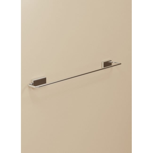 Porte-serviettes mural avec vis ou adhésif NEXT Couleur chrome <span itemprop=