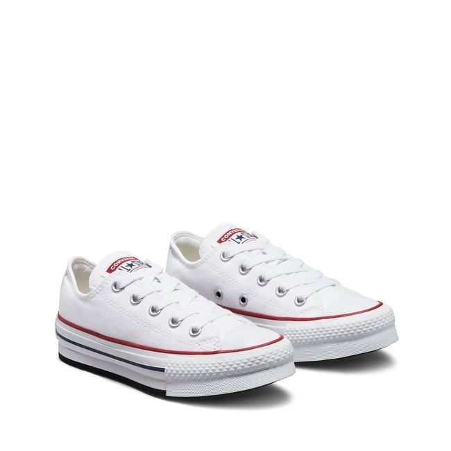 Kids Chuck Taylor All Star Eva Lift Canvas Trainers, white, CONVERSE