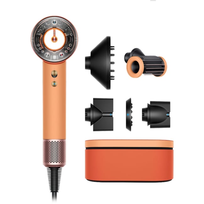 Sèche cheveux Supersonic Nural cheveux raides à ondulés Céramique Abricot - DYSON