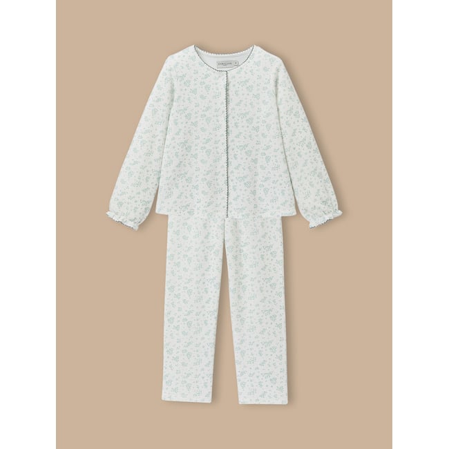 Pyjama en velours imprimé imprimé aurora <span itemprop=