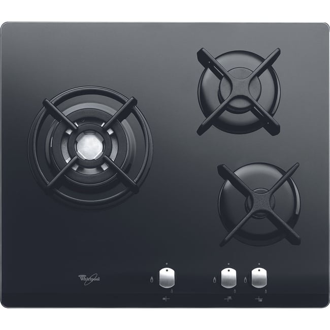 Plaque gaz AKT 404 NB noir <span itemprop=