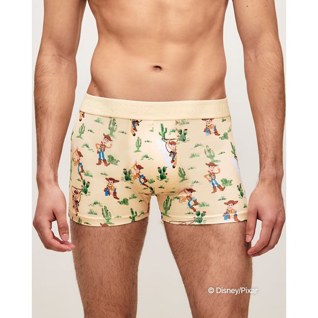 Boxer en microfibre Woody Toy Story REPEATIZ WOODC jaune <span itemprop=
