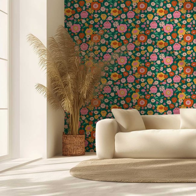 Papier peint Lolita Couleur intissé <span itemprop=