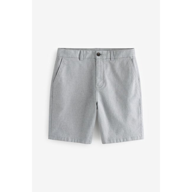 Short chino droit stretch texture bleu clair <span itemprop=