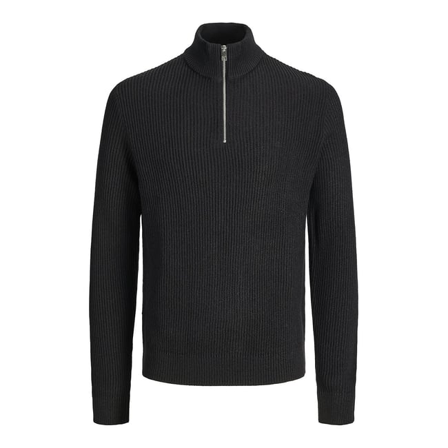 Pull col montant, demi-zippé - JACK & JONES