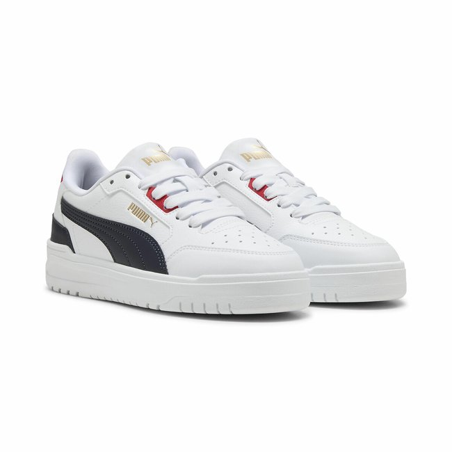 Baskets Shuffle Downtown Lo blanc/bleu marine/rouge <span itemprop=