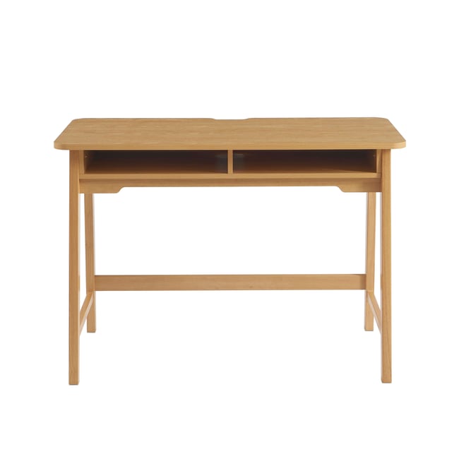 Bureau 2 compartiments  MAIA Couleur chêne <span itemprop=