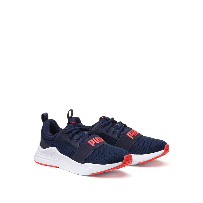 Baskets Wired Run Jr bleu marine <span itemprop=