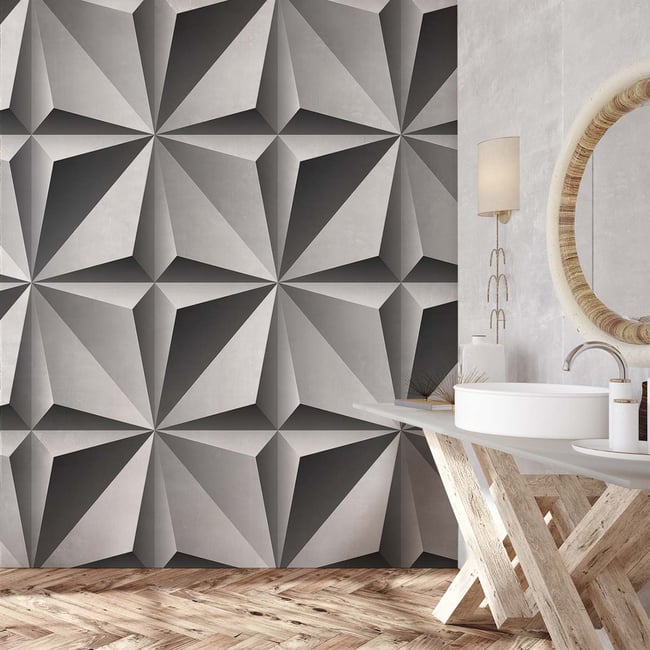 Papier peint metal 3d Couleur intissé <span itemprop=
