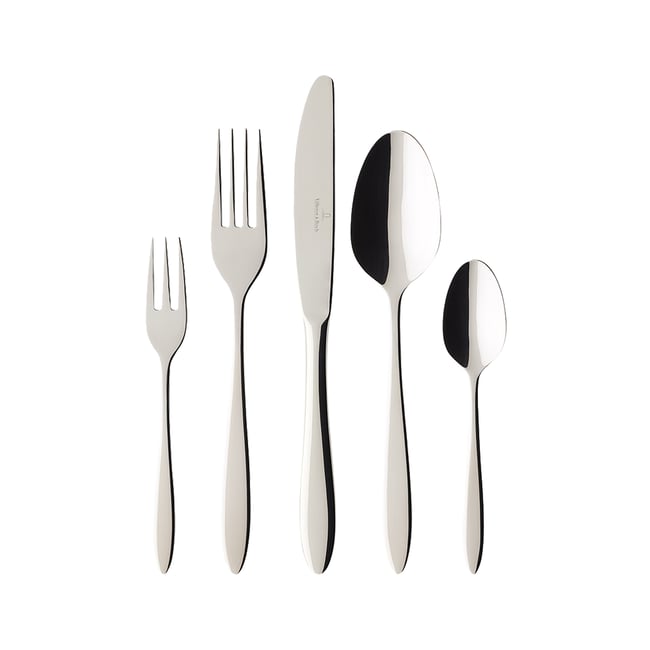 Ménagère 30Pcs. ANNALENA Couleur argent/platine <span itemprop=