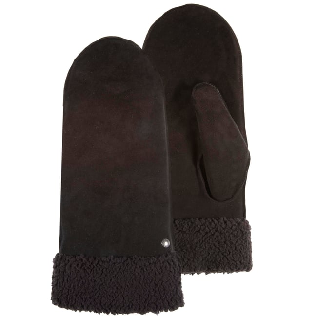 Gants en cuir de chèvre velours, doublés imitation fourrure - ISOTONER