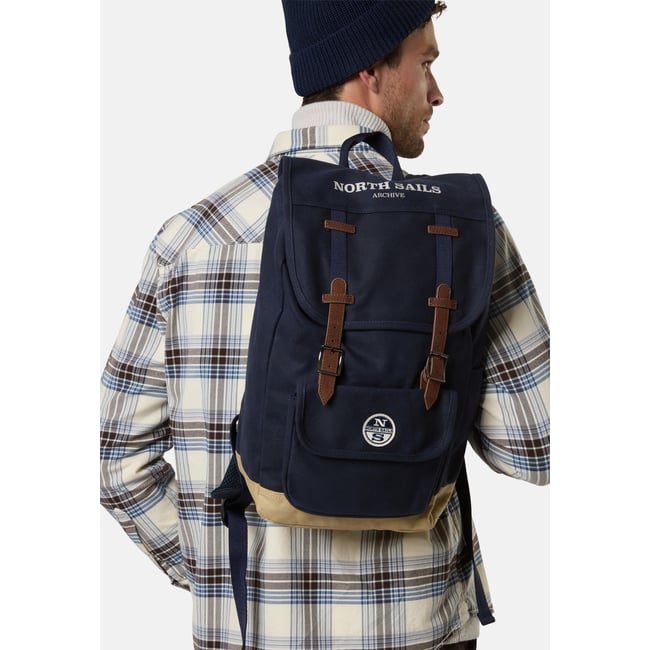 Sac à dos bleu marine <span itemprop=