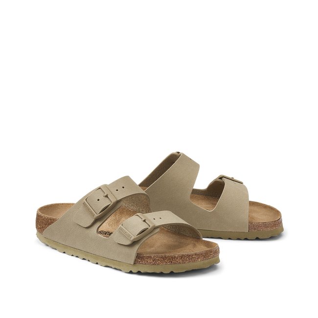 Pantoletten Arizona khaki <span itemprop=
