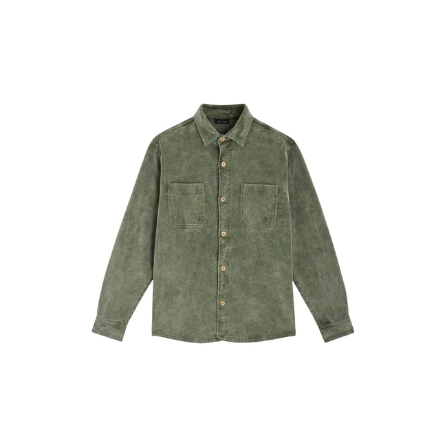 SURCHEMISE ROYLEAF vert <span itemprop=