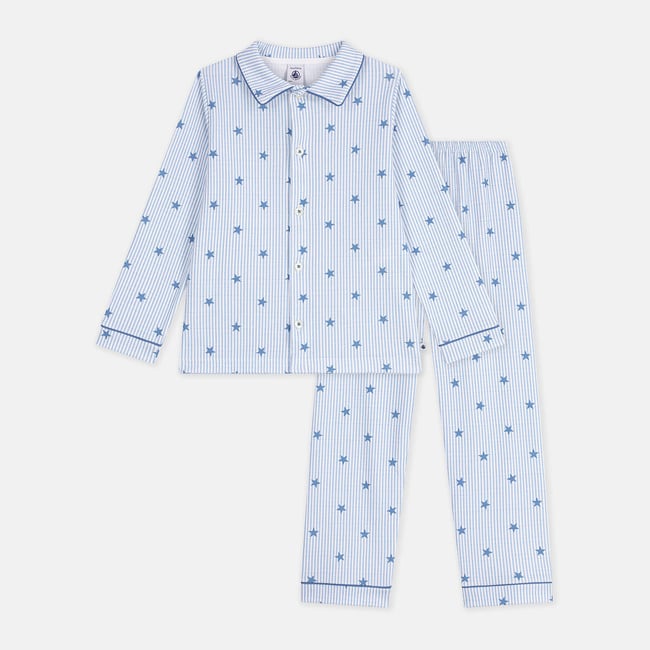 Pigiama 2 pezzi in cotone fantasia PETIT BATEAU