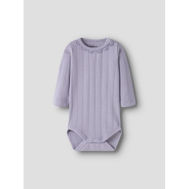 Barboteuse violet - heirloom lilac1 <span itemprop=