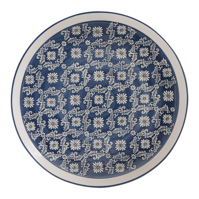 Plat à tarte Almada 31 cm Couleur bleu <span itemprop=