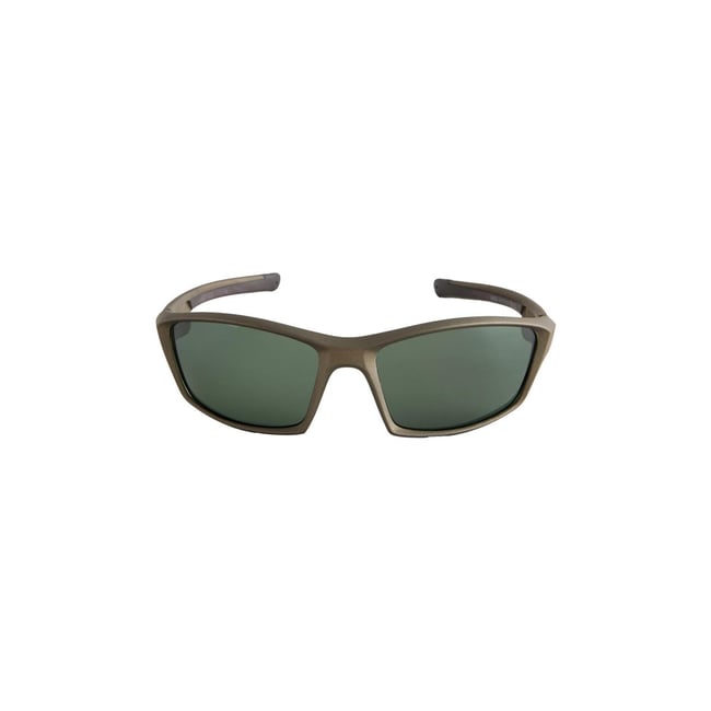 Lunettes de soleil polarisées enveloppantes vert olive <span itemprop=