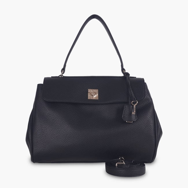 Grand sac shopper L  Tifora noir,doré <span itemprop=