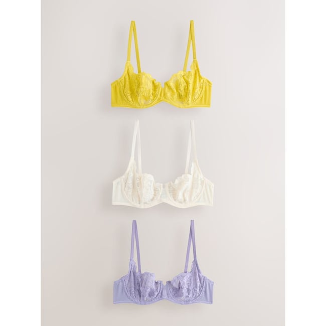 Soutien-gorge en dentelle, lot de 3 - NEXT