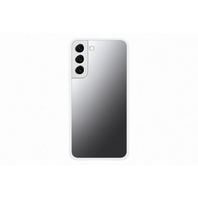 Coque S22+ Frame Cover blanc blanc <span itemprop=