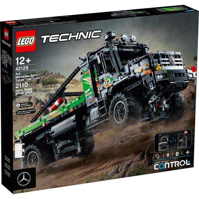 Technic Le camion d'essai 4x4 Mercedes-Benz Zetros v019845 <span itemprop=