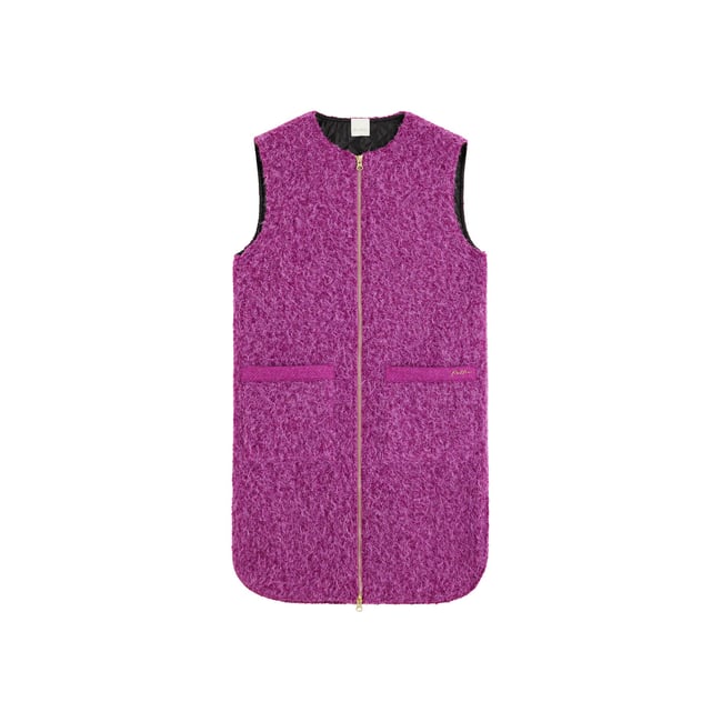 VESTE SANS MANCHE PURPLE violet <span itemprop=