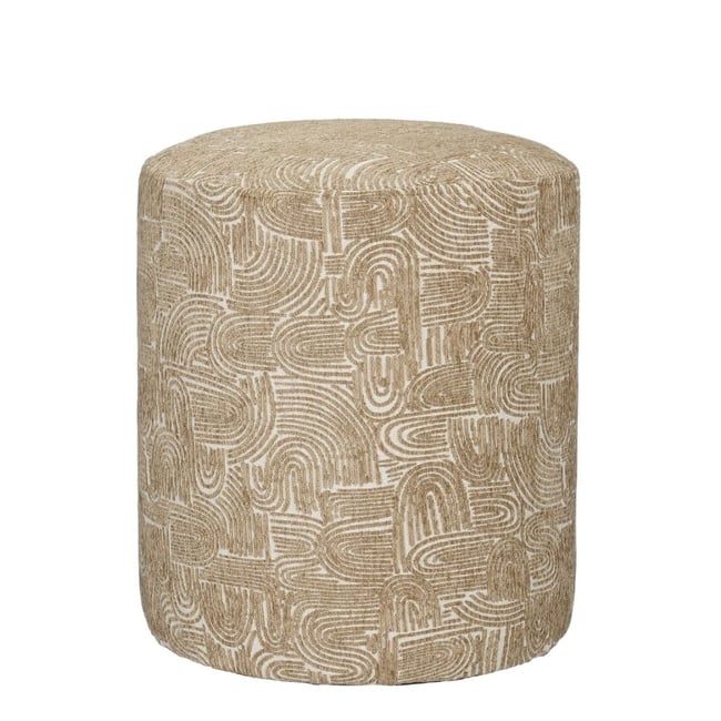 Tabouret GROOVE Couleur beige <span itemprop=
