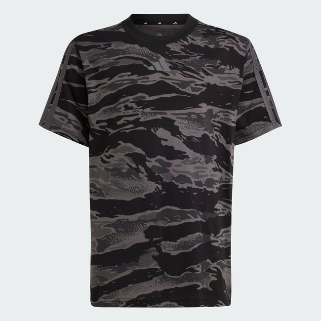 T-shirt Camo Seasonal Essentials Enfants black / grey five <span itemprop=