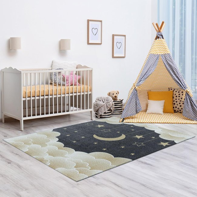 Tapis enfant tissé NUITOIL - UN AMOUR DE TAPIS